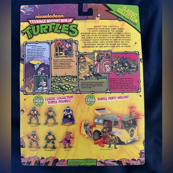 LEONARDO TMNT TEENAGE MUTANT NINJA TURTLE FIGURE CLASSIC COLLECTION NEW 2013 - Picture 4 of 4